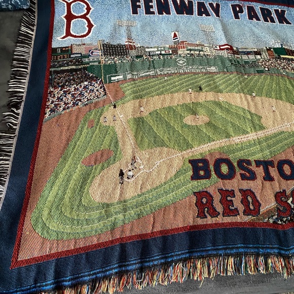 Boston Red Sox hand woven tapestry - Picture 3 of 5